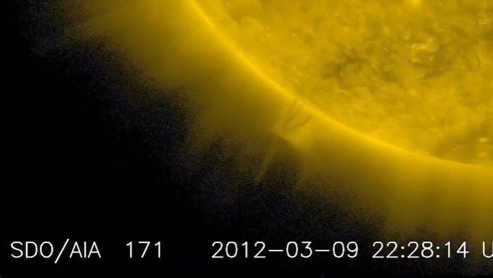 An oldie but goodie – NASA video of creature sucking energy from the sun